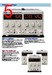 EL-R Datasheet HTML 5Page - Thurlby Thandar Instruments Ltd. 