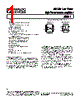 AD8014ART-R2 Datasheet HTML 1Page - Analog Devices 