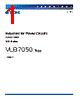 VLB7050HT-R11M Datasheet HTML 1Page - TDK Electronics 