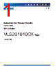 VLS201610CX-R68M Datasheet HTML 1Page - TDK Electronics 
