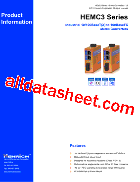 HEMC3 Datasheet PDF - List of Unclassifed Manufacturers