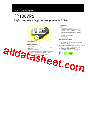 FP1007R6-R22-R Datasheet PDF - Eaton All Rights Reserved.
