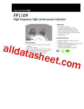 FP1109-R58-R Datasheet PDF - Eaton All Rights Reserved.