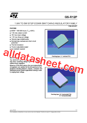 GS-R120331.5 Datasheet PDF - STMicroelectronics