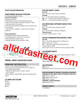 ABM2-R4WRA1-R Datasheet PDF - M-System Co.,Ltd.