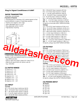 KRTB-2AB-R Datasheet PDF - M-System Co.,Ltd.