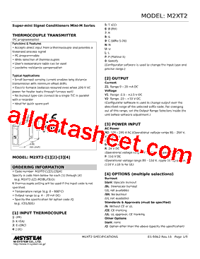 M2XT2-3V2-R Datasheet PDF - M-System Co.,Ltd.