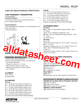 M2SP-2B-R2/CE Datasheet PDF - M-System Co.,Ltd.