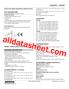 M2RT-5D-R2/CE Datasheet PDF - M-System Co.,Ltd.