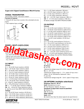 M2VT-D3-R2/CE Datasheet PDF - M-System Co.,Ltd.