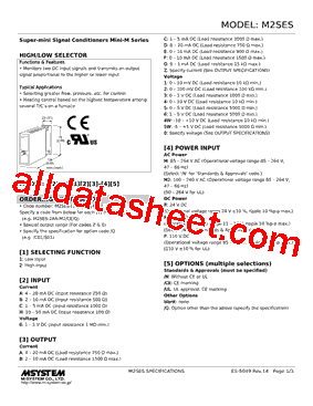 M2SES-1C2-R2/CE Datasheet PDF - M-System Co.,Ltd.