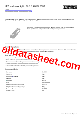 1319564 Datasheet PDF - PHOENIX CONTACT