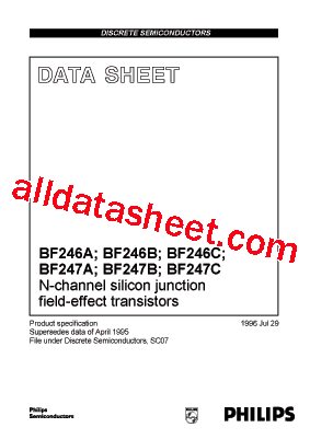 BF246A Datasheet PDF - NXP Semiconductors