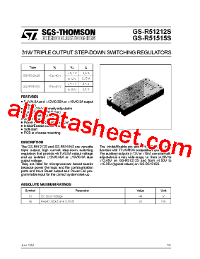 GS-R51212S Datasheet PDF - STMicroelectronics