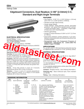 EB412R48 Datasheet PDF - Vishay Siliconix