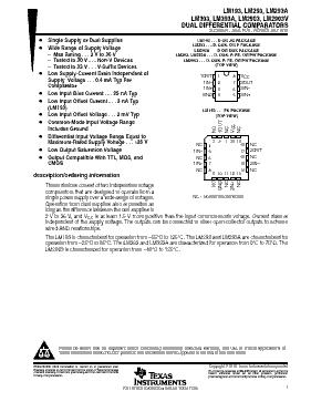 LM393DGKR Datasheet PDF - Texas Instruments