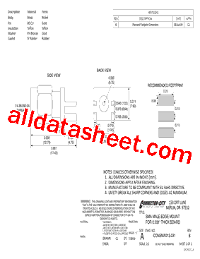CONSMA013.031 Datasheet PDF - List of Unclassifed Manufacturers